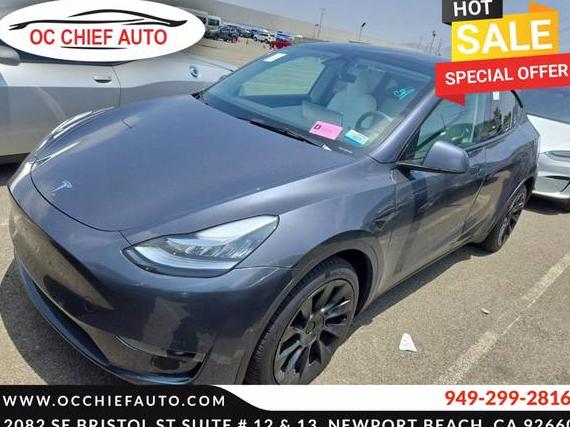 TESLA MODEL Y 2022 7SAYGDEE3NF510008 image